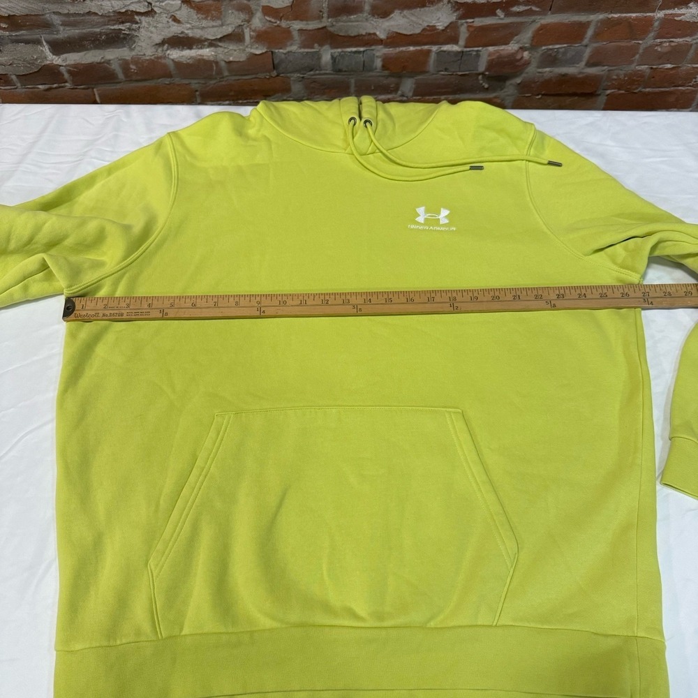 Men's UA‎ Icon Fleece Hoodie X-Large Green XL - Picture 8 of 12